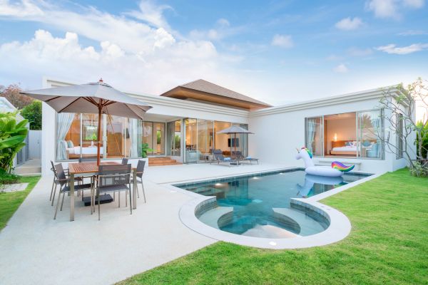 Concrete Pool Patio Installation in Yukon