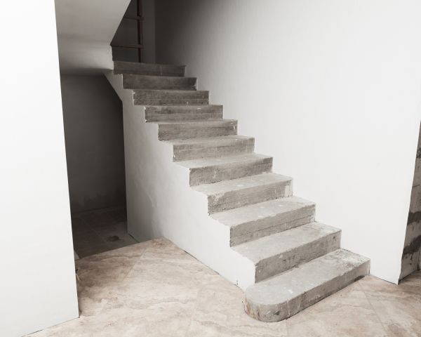 Cement Step Installation in Yukon