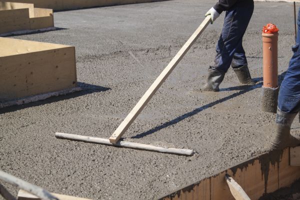 Concrete Platform Installation in Yukon