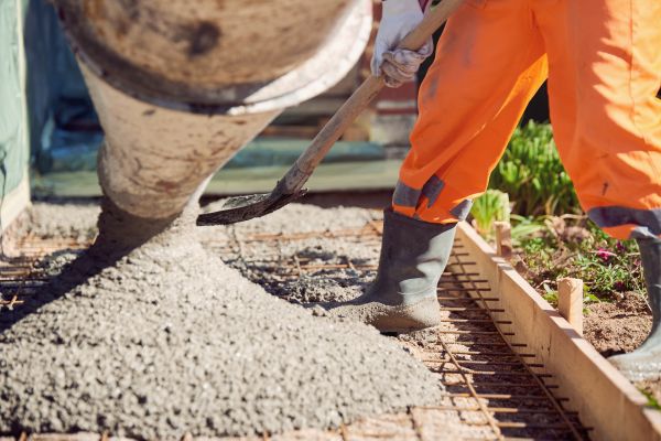 Poured Concrete Installation in Yukon