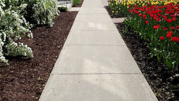 Cement Sidewalk Installation in Yukon