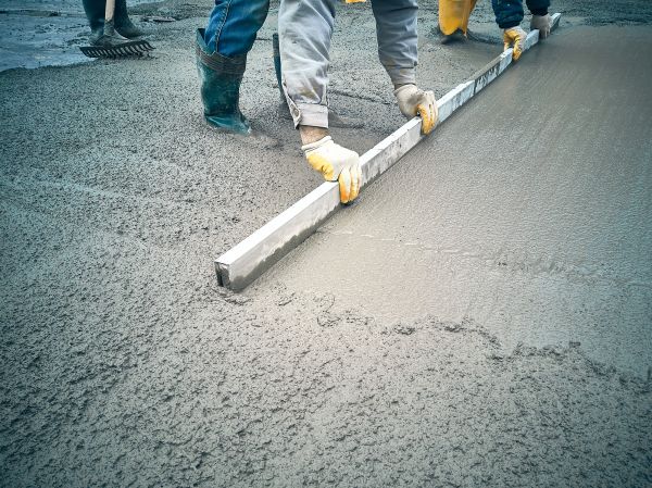 Cement Slab Installation in Yukon