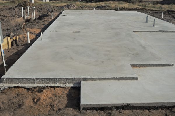 Cement Foundation Installation in Yukon