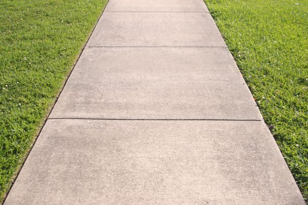 Cement Sidewalk Replacement in Yukon