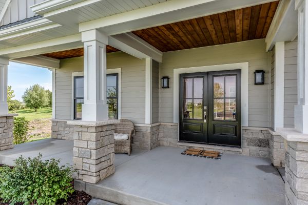 Concrete Porch Construction in Yukon