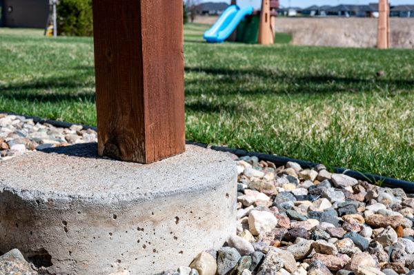 Deck Footing Installation in Yukon