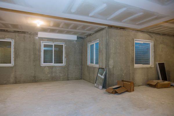 Basement Concrete Installation in Yukon
