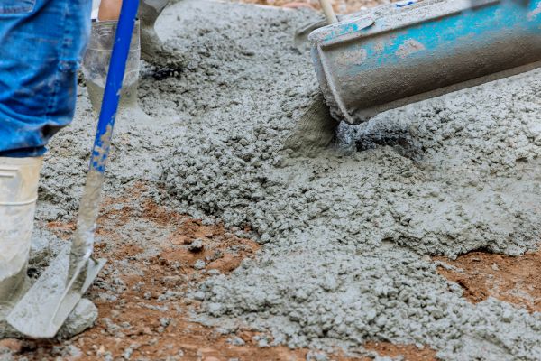 Barn Concrete Pouring in Yukon