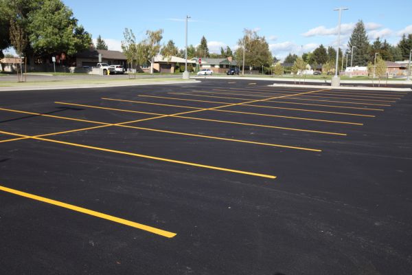 Parking Pad Installation in Yukon