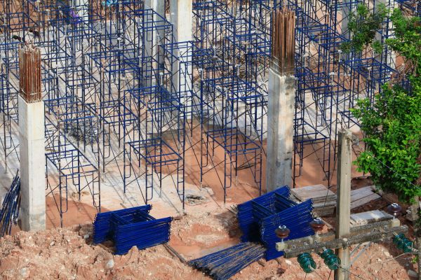 Concrete Pier Construction in Yukon