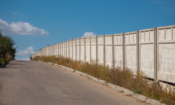 Cement Fence Installation in Yukon