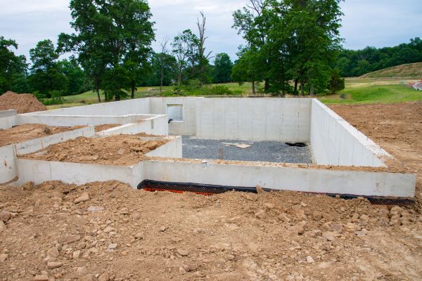 Basement Foundation Pouring in Yukon