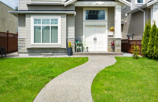 Concrete Path Construction in Yukon