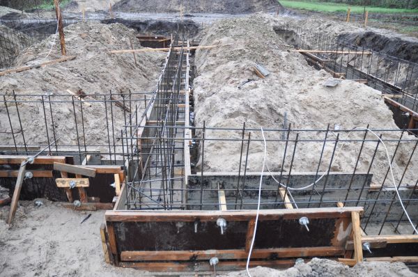 House Footing Construction in Yukon