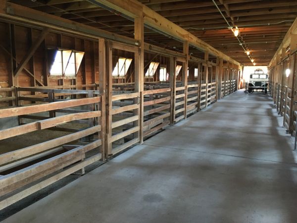 Barn Slab Construction in Yukon