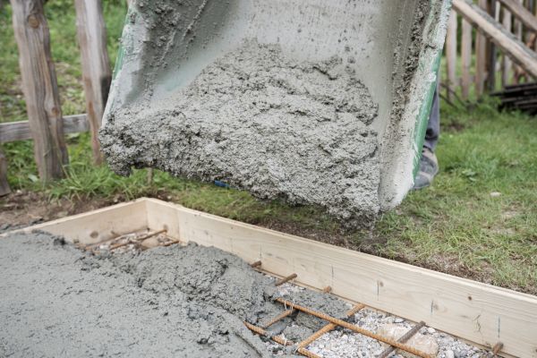 Yard Concrete Pouring in Yukon