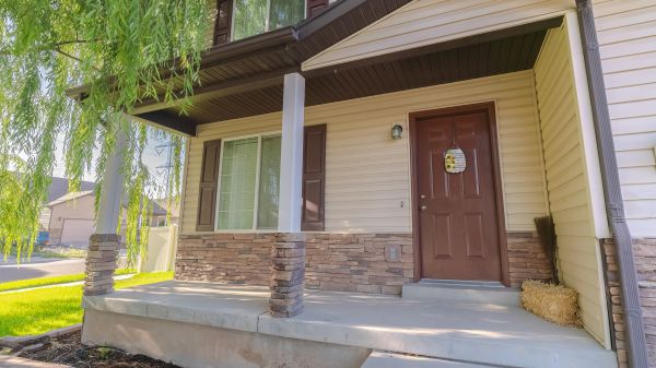 Concrete Porch Installation in Yukon