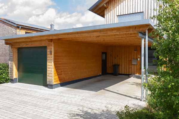 Carport Concrete Construction in Yukon