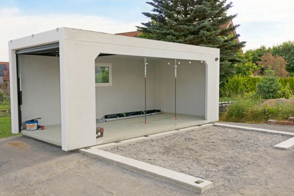 Garage Foundation Installation in Yukon