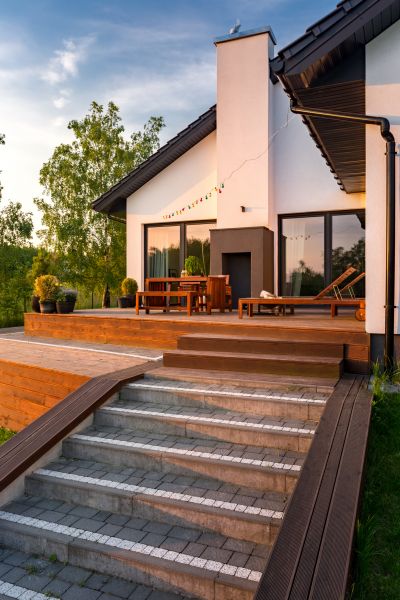 Patio Steps Replacement in Yukon