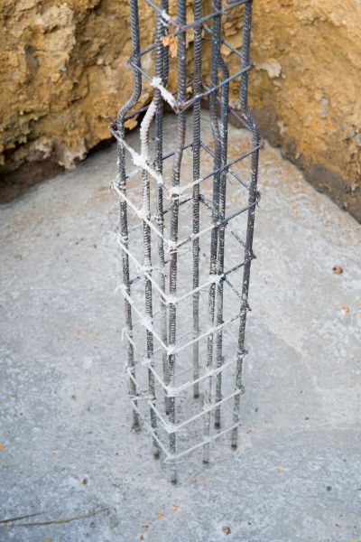 Garage Footing Pouring in Yukon