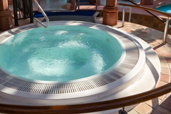 Hot Tub Patio Construction in Yukon