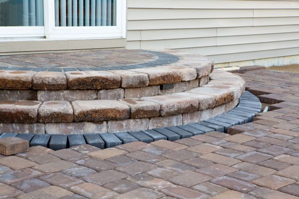Patio Step Installation in Yukon
