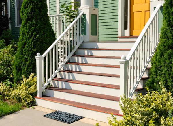 Front Steps Construction in Yukon