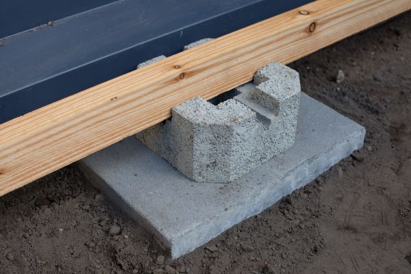 Deck Footing Construction in Yukon
